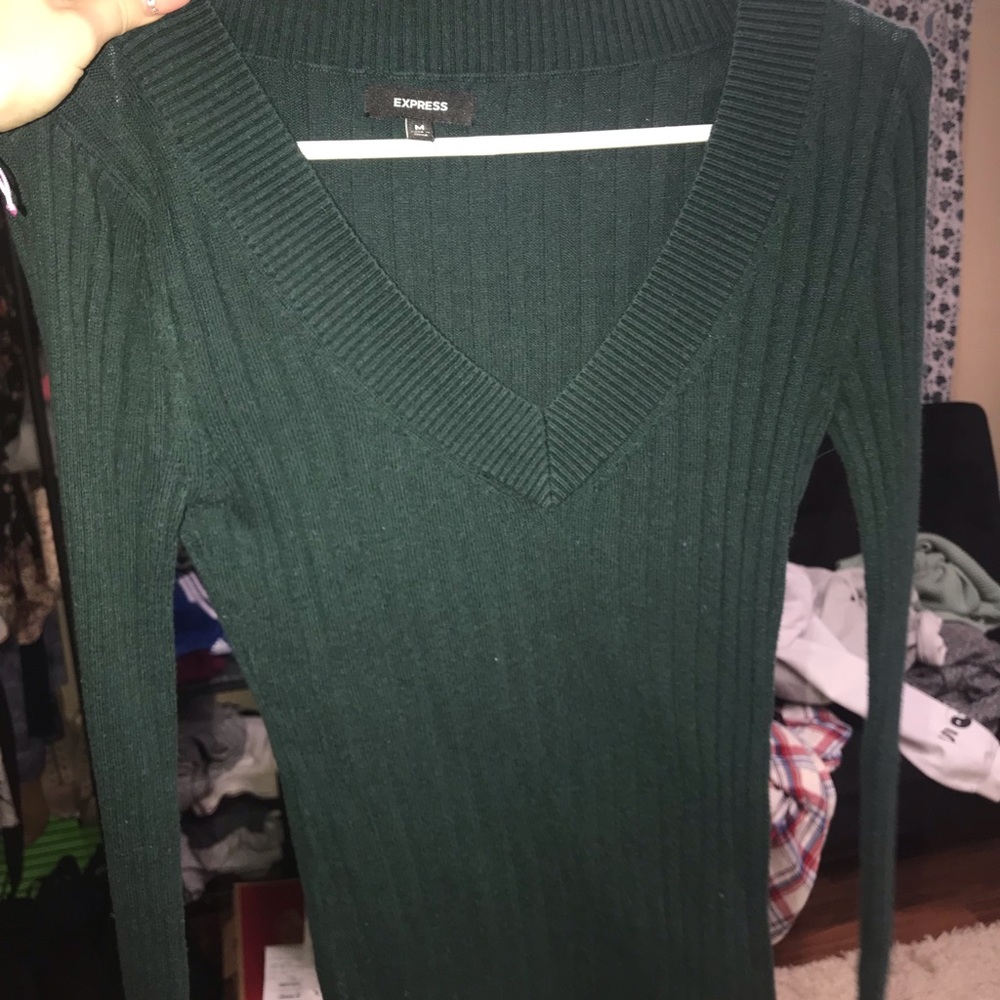 Express V-neck Sweater